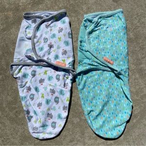 Two SwaddleMe Swaddles Size Small/Medium